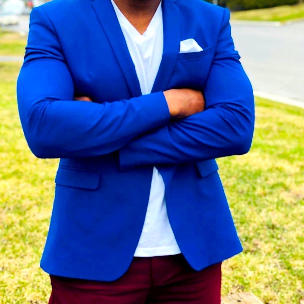Selling Zara Blue Blazer - Meet your Posher, Zoute